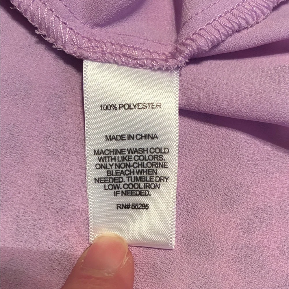 Express Women's Sleeveless Portofino Blouse Set - Blue, Lilac, Black - Picture 8 of 13